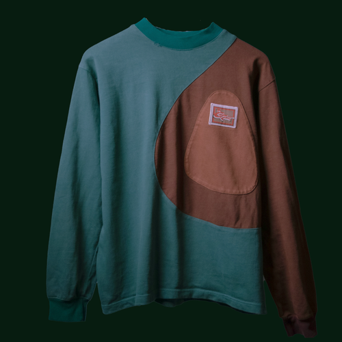 CedarGreen Patchwork Long Sleeve