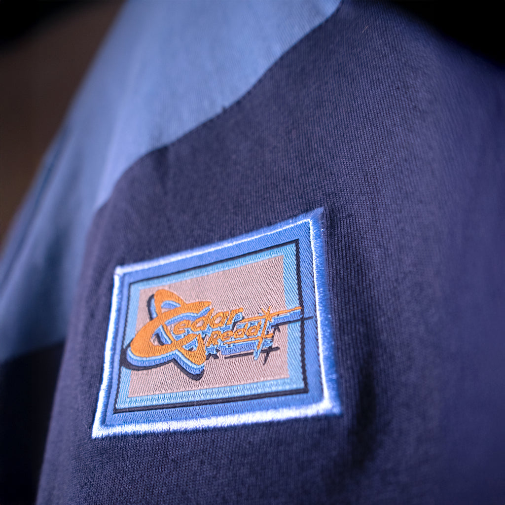 StoneBlue Patchwork Long Sleeve